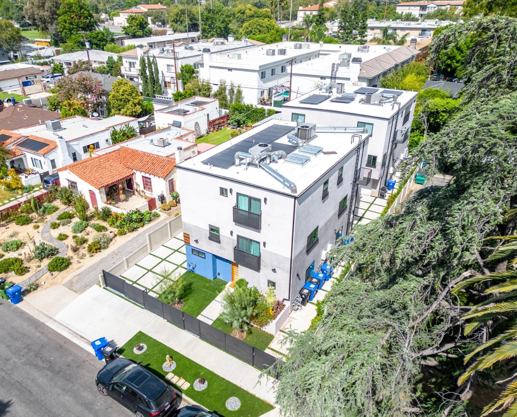 Luxurious Townhome W/3 Master Suites Gated Parking Los Angeles Eksteriør bilde