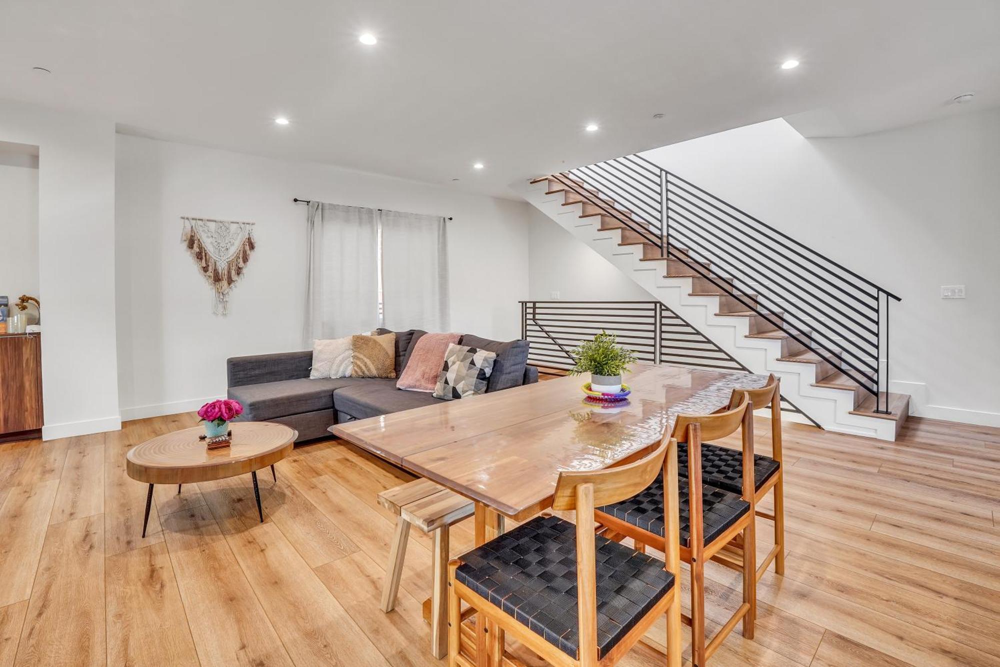 Luxurious Townhome W/3 Master Suites Gated Parking Los Angeles Eksteriør bilde
